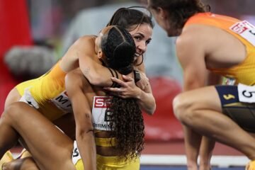 Otro bronce para España en el 4×100 mixto