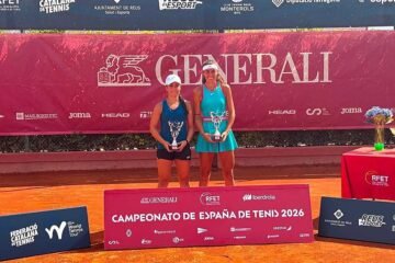 La jerezana Ainara Fernández, campeona de España Junior de dobles junto a Olivia Poinsot