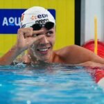 Popovici reina en los 100 libres y Hoek se queda a las puertas del podio