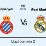 Estadísticas del Espanyol – Real Madrid de la jornada 2 de la Liga
