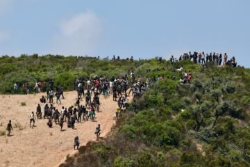 Marruecos exhibe su máxima fuerza como guardián de la frontera ceutí