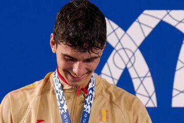 Medalla de plata para el nadador sevillano Cristóbal Vargas en los Juegos Mediterráneos