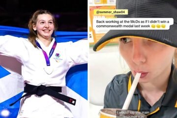 Del podio de los Juegos de la Commonwealth al McDonald’s: la realidad de muchos deportistas de élite