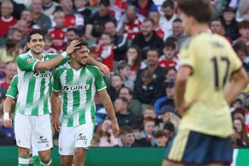 Arsenal – Betis: El Betis da motivos para ilusionarse (1-3)