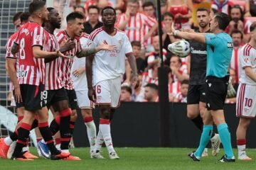 El CTA corrige a Soto Grado y al VAR del Athletic – Sevilla FC: no debió expulsar a Yuri