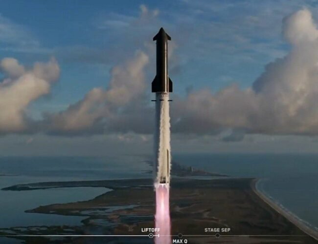 Starship, el cohete de Elon Musk, llega por primera vez a órbita, pero explota al amerizar prematuramente en el Pacífico
