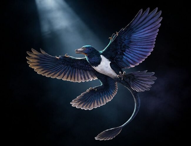 Un nuevo dinosaurio volador reescribe la historia del origen de las aves