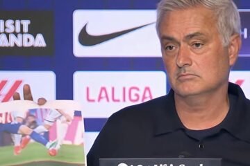 Rajada histórica de Mourinho: «Enhorabuena al Comité Arbitral»