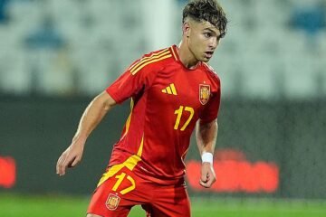Ángel Ortiz, convocado por España sub 21 para los partidos ante Finlandia, San Marino y Rumanía