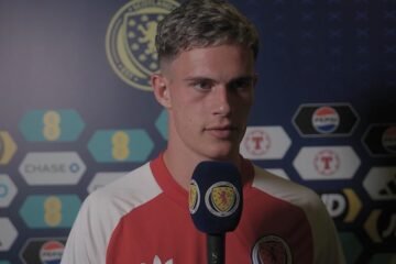 Robbie Ure y su debut con Escocia: «Disfruté cada minuto, estoy deseando que llegue el martes, ojalá jugar en Hampden»