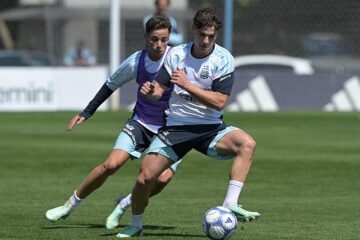 Valentín Gómez debuta con la Selección Argentina ante Bolivia