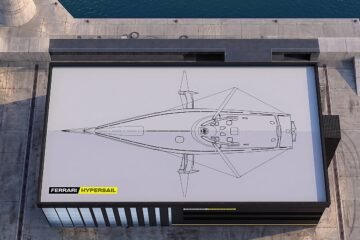 Ferrari Hypersail establece su base en Livorno