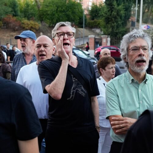 “Israel danza mientras mata en Gaza”: protestas en Madrid ante el estreno de una compañía financiada por el Estado israelí