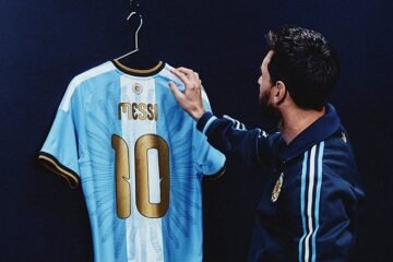 Fiebre en Argentina por la última camiseta de Messi