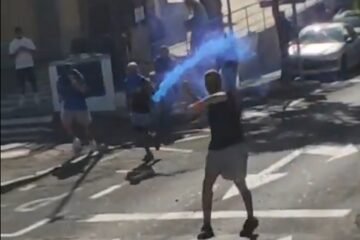 «Si ganamos nos matan»: cohetes, navajas, huevos y piedras en Tenerife